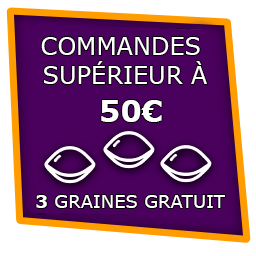 3 Graines Gratuite 
