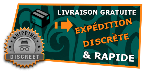 Livraison gratuite et discrete