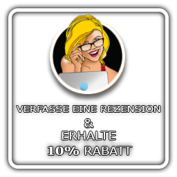 Rezension schreiben und erhalten Sie 10% Rabatt