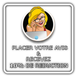 Donnez votre avis - Recevez 10% Réduction
